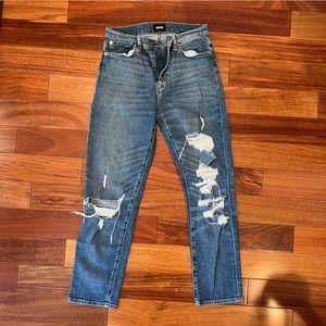 Hudson Zoeey high rise straight crop jeans size 26